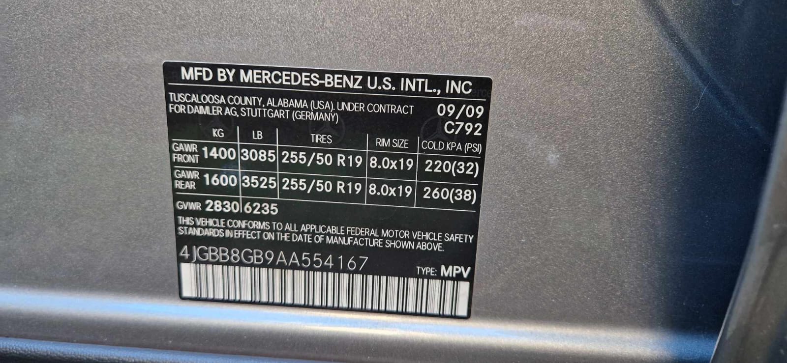 MERCEDES-BENZ ML 350