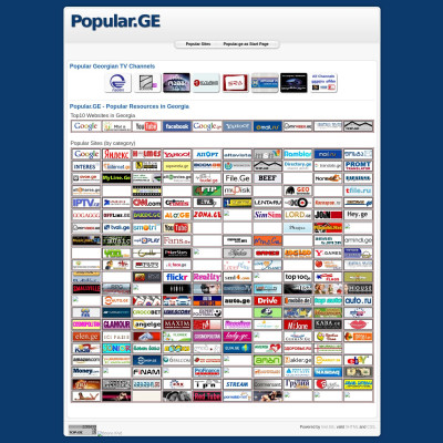 Popular.GE - Popular Resources in Georgia