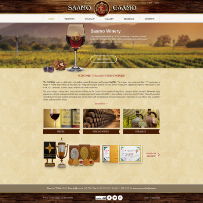  			Saamo - Welcome to Saamo Wines Factory!		