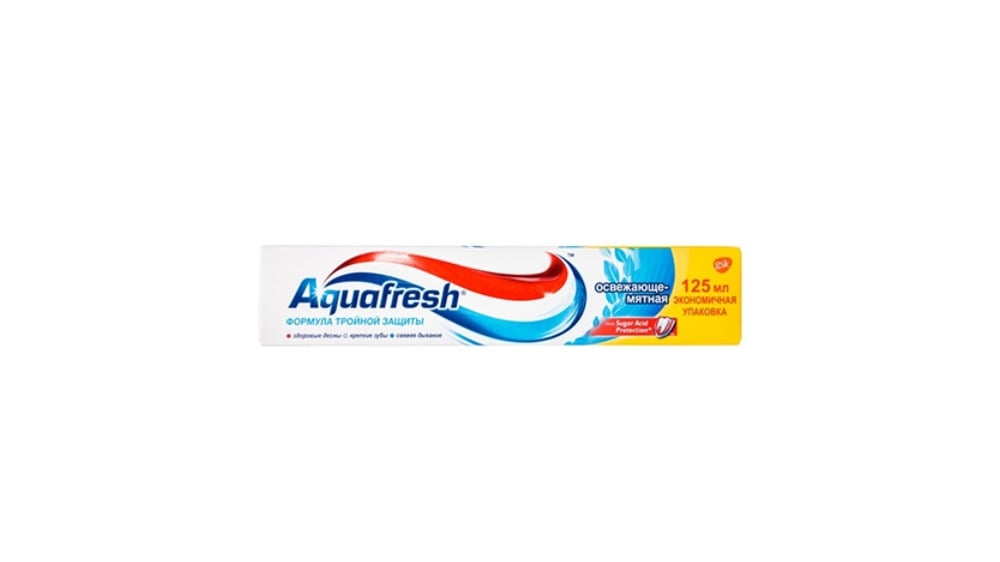 AQUAFRESH ტოტალი FM 125მლ - Photo 1624