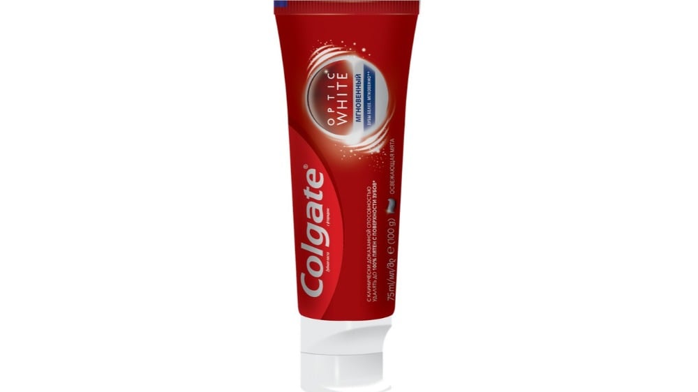 COLGATE კბპასტა ოპტიკ თეთრი 75მლ - Photo 1626