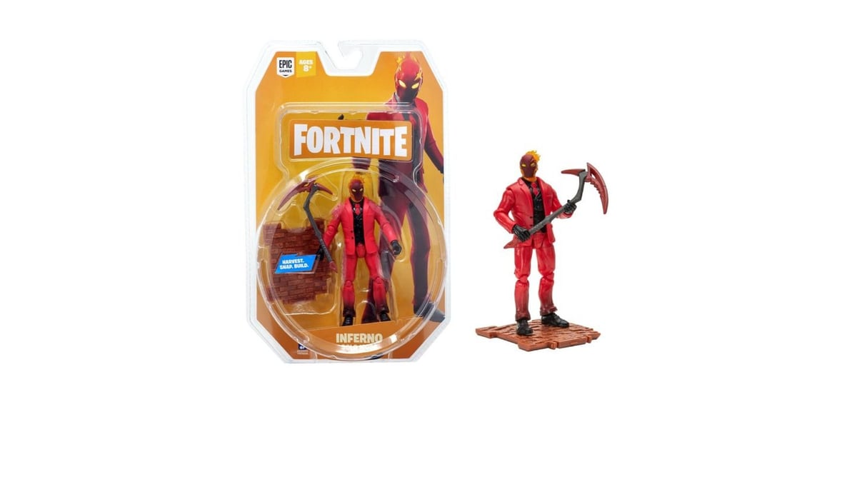 FORTNITE  ფიგურა და აქსესუარების ნაკრები Inferno S4 JAZWARES 67498 - Photo 784