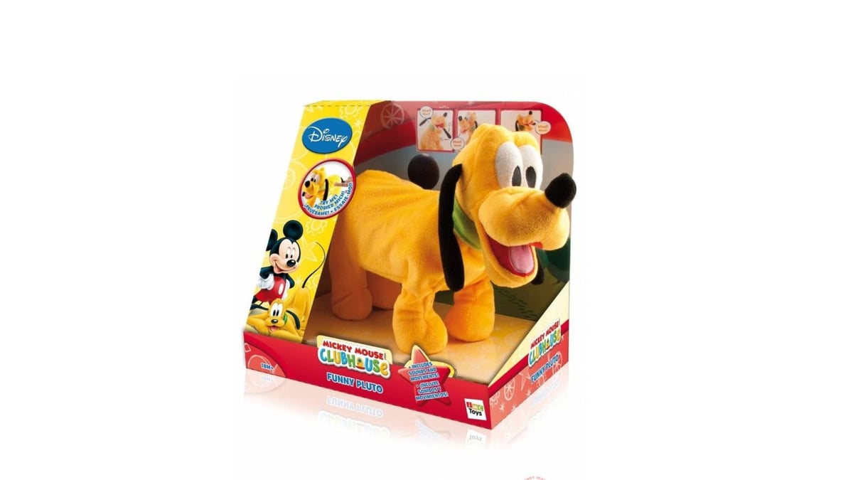 დისნეი Mickey Mouseის პერსონაჟი რბილი სათამაშო Pluto ინტერაქ IMC TOYS 69478 - Photo 765