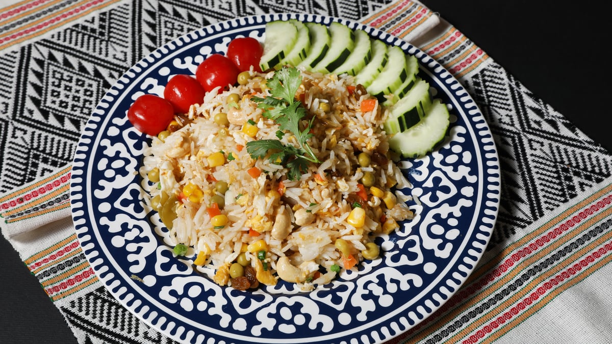 Five color fried rice - Photo 41