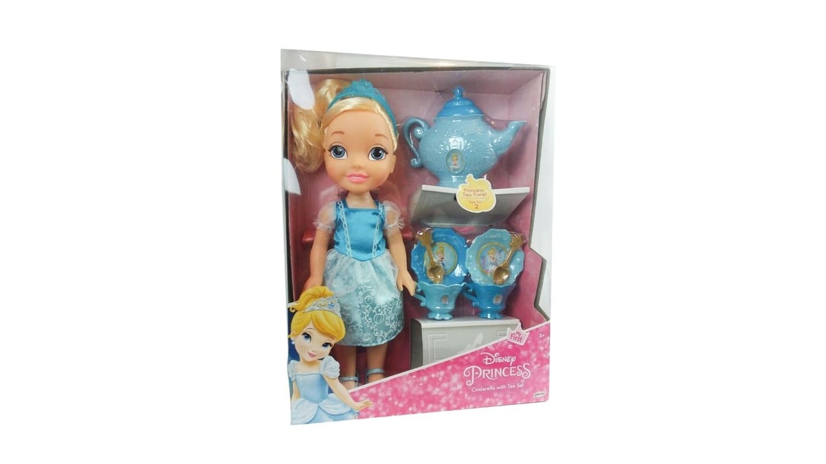 თოჯინა ჩაის ნაკრებით Disney Princess Cinderella JAKKS PACIFIC 45645 - Photo 47