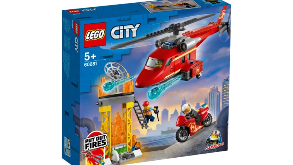 60281  LEGO CITY სახანძრო სამაშველო ვეტრმფრენი - Photo 100