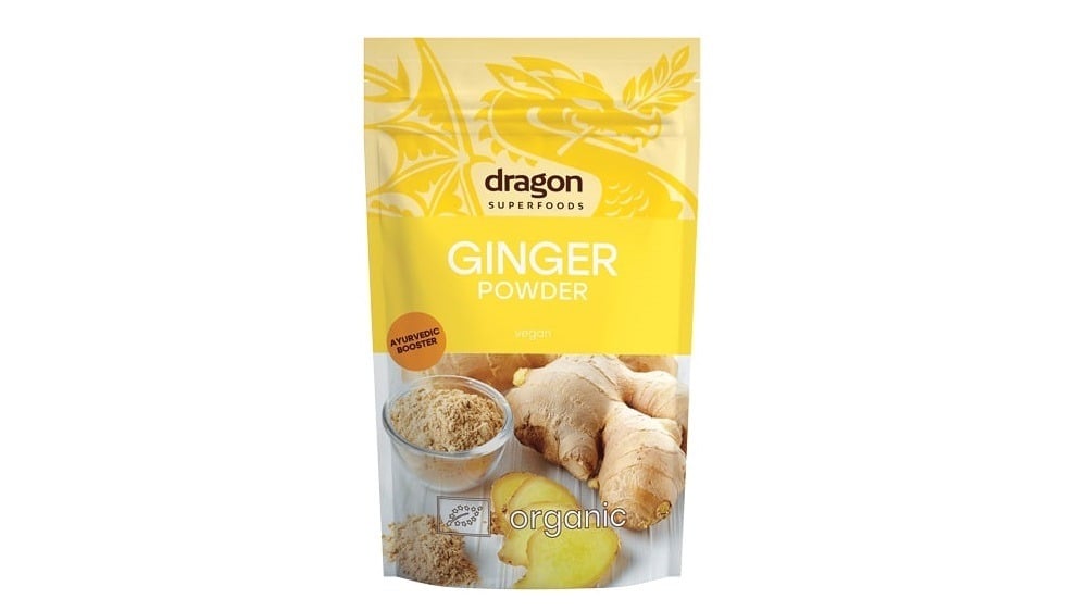 ჯინჯერის კოჭა ფხვნილი 200გრ  Ginger Powder 200 G Dragon Superfoods - Photo 41