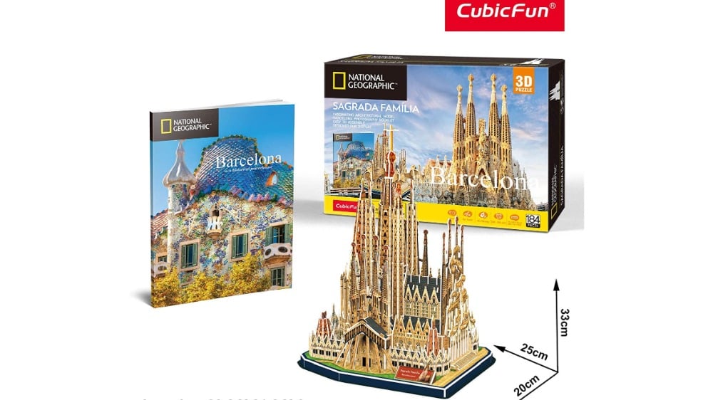 DS0984h  CubicFun National Geografic 3D Sagrada Famнlia - Photo 486