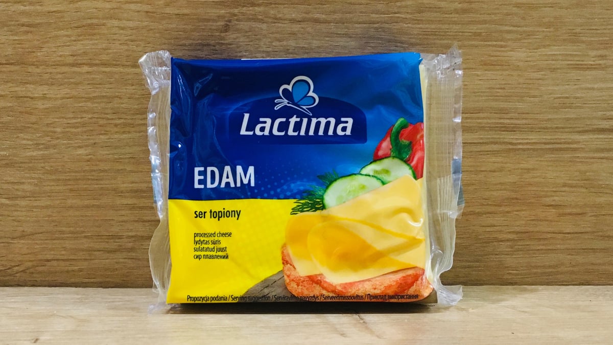 მდნარი ყველი Lactima ფენა ედამი 130 გრ - Photo 133