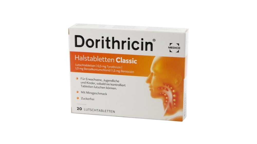 Doritricin  დორიტრიცინი 20 ტაბლეტი - Photo 1025
