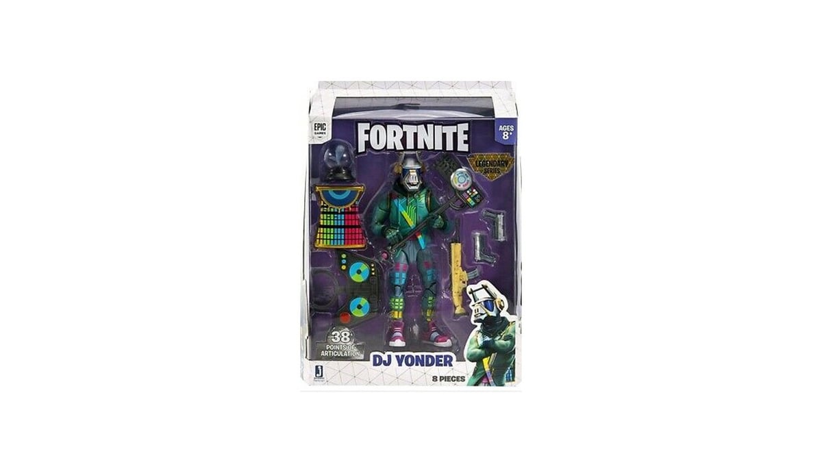 FORTNITE  ფიგურა და აქსესუარების ნაკრები DJ Yonder S2 JAZWARES 67527 - Photo 796