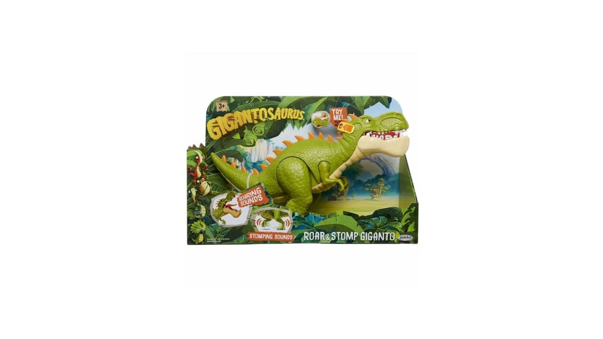 დინოზავრი ხმოვანი GIGANTOSAURUS  JAKKS PACIFIC 44331 - Photo 798