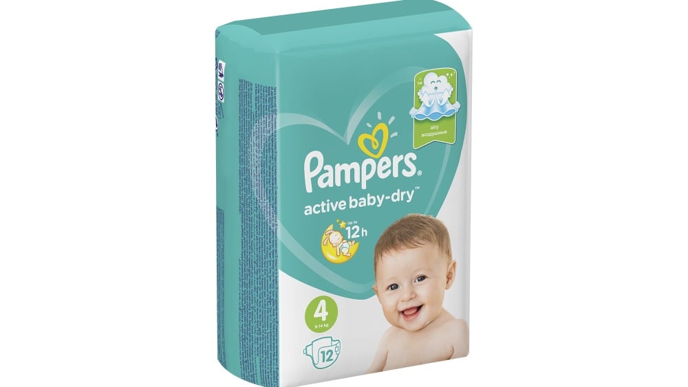 Pampers  პამპერსი 4 ზომა 12 ცალი 1274 - Photo 133