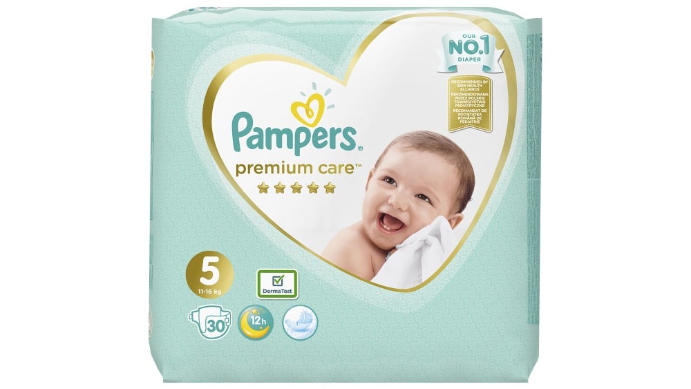 Pampers  პამპერსი პრემიუმი 1116კგ 30 ცალი 9399 - Photo 130