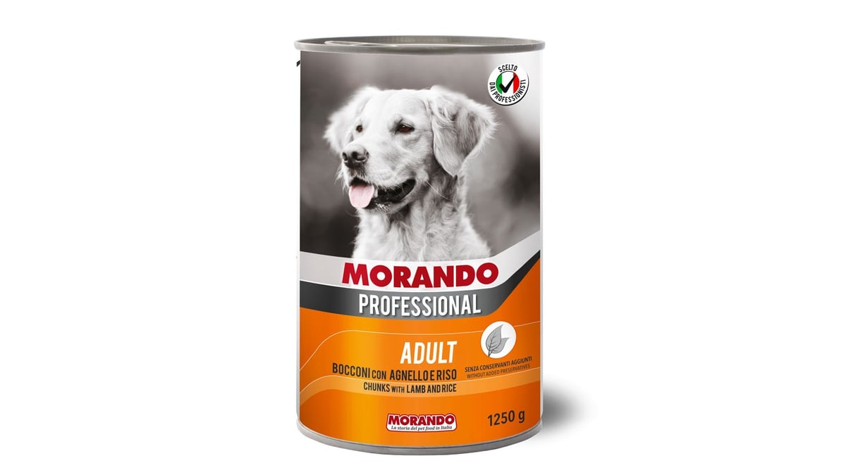  მორანდო Professional ქილა ძაღლისთვის ბატკნის ხორცით 405 გრ  - Photo 21