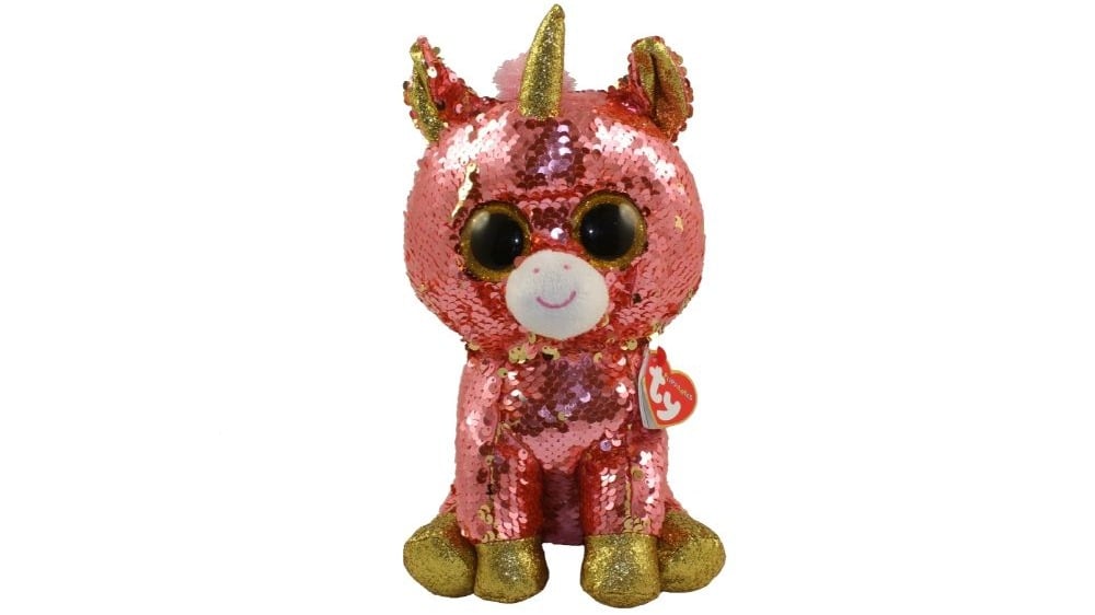 SUNSET  sequin coral unicorn med - Photo 815