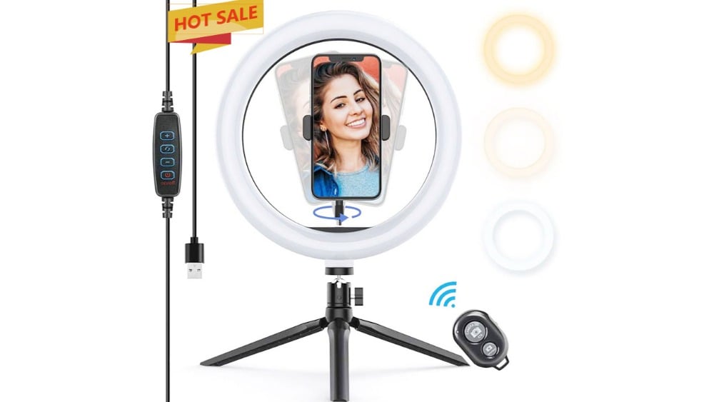 Selfie Light M26 3 Color Light With Small Stand  3521 - Photo 123