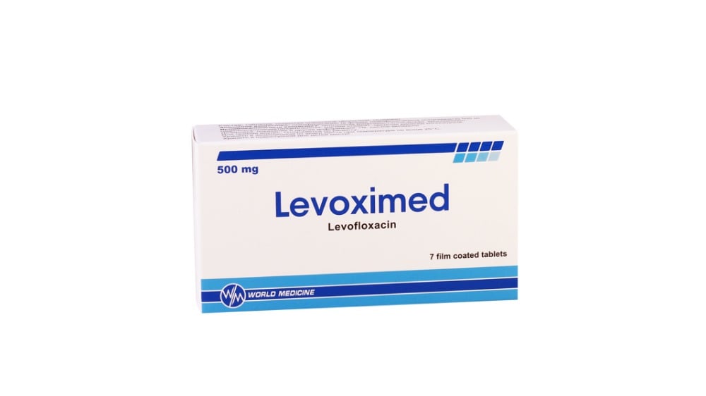 Levoximed  ლევოქსიმედი  500მგ  7 ტაბლეტი - Photo 1347