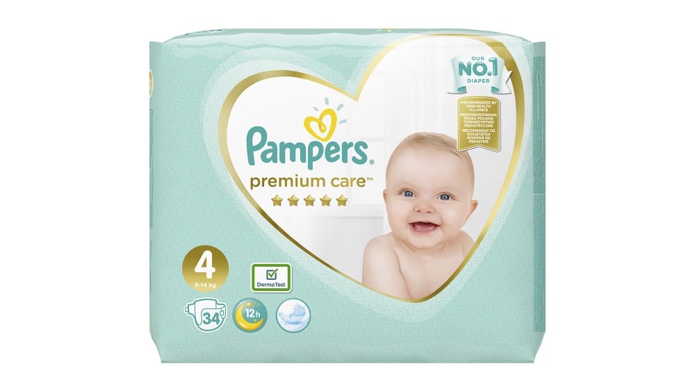 Pampers  პამპერსი პრემიუმი 814კგ 34 ცალი 9368 - Photo 132