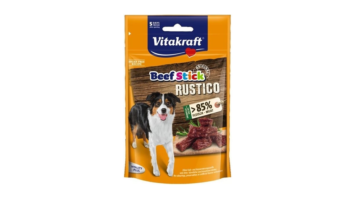 ვიტაკრაფტი ძაღლის დესერტი Beef Stick Rustico 55 გრ - Photo 151