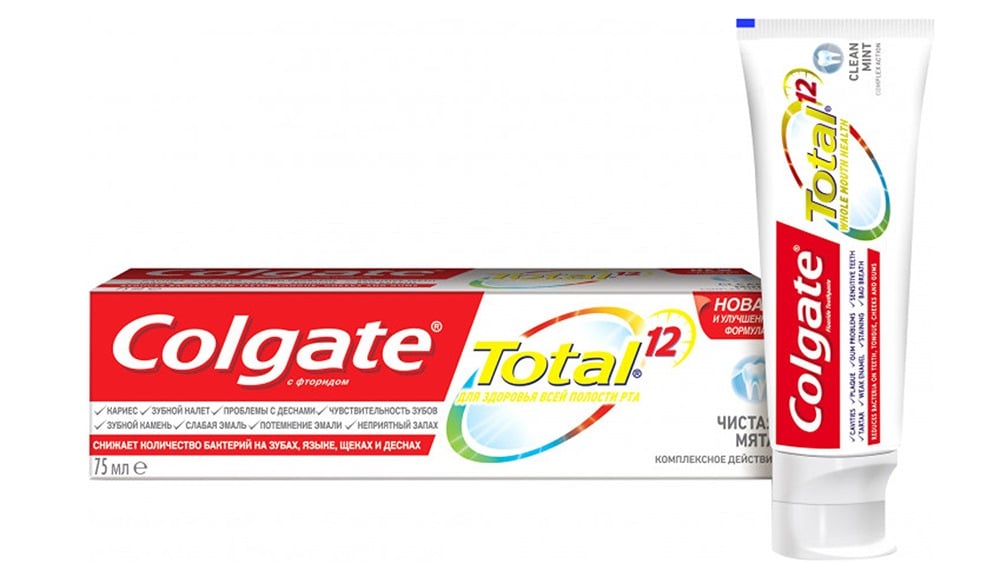 კბპასტა Total Clean Mint 75 მლ COLGATE - Photo 1252