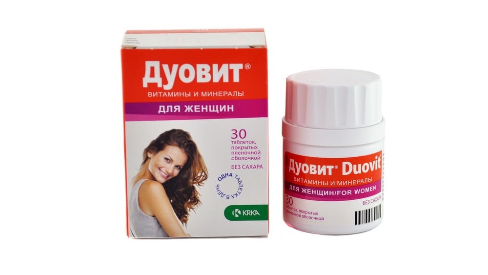 DUOVIT FOR WOMEN  დუოვიტი ქალის 30 ტაბლეტი - Photo 627