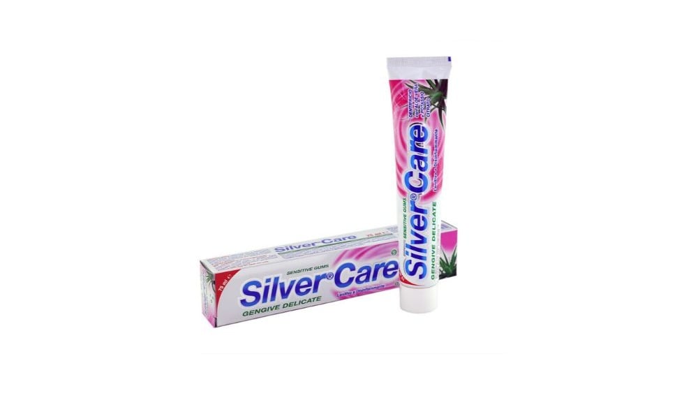 Silver care  სილვერქეა კბილის პასტა მგრძნობიარე ღრძილებისთვის75 მლ - Photo 1347