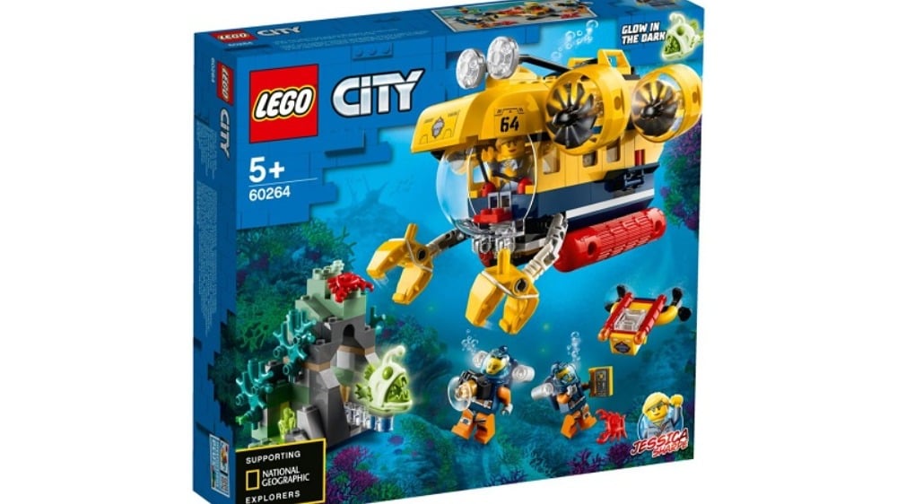 LEGO CITYოკეანის საძიებო წყალქვეშა ნავი - Photo 4