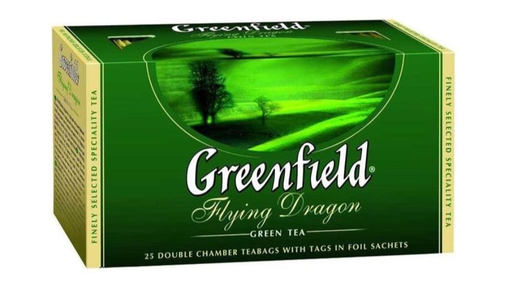 GREENFIELD  მწვანე ჩაი ფლაინგ დრაგონ 25ც  - Photo 352