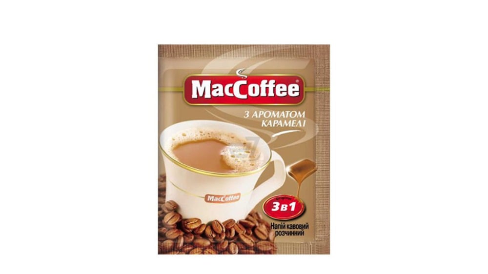 MACCOFFEE ყავა კარამელით 20გრ - Photo 592