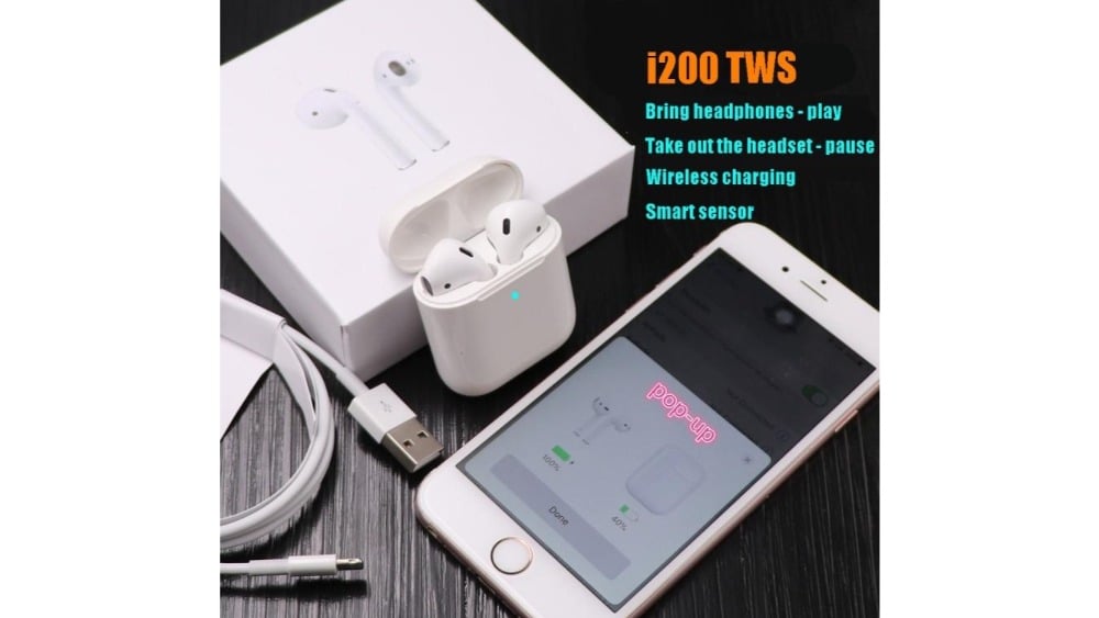 i200 TWS Original Bluetooth Wireless Earbuds  3571 - Photo 136