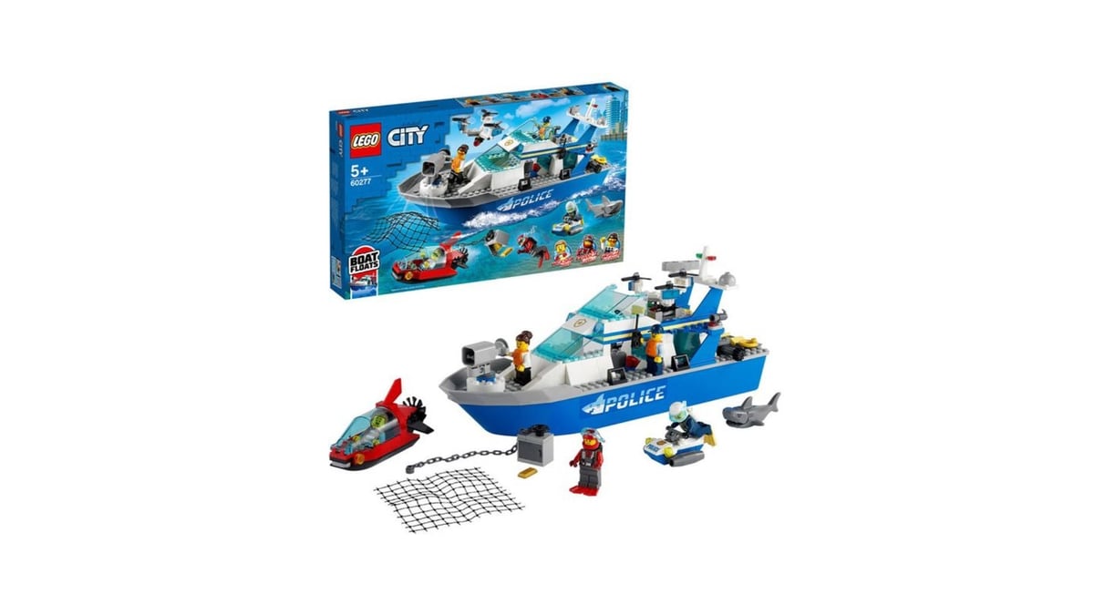 ლეგოს კუბიკები Police Patrol Boat LEGO 188028 - Photo 599
