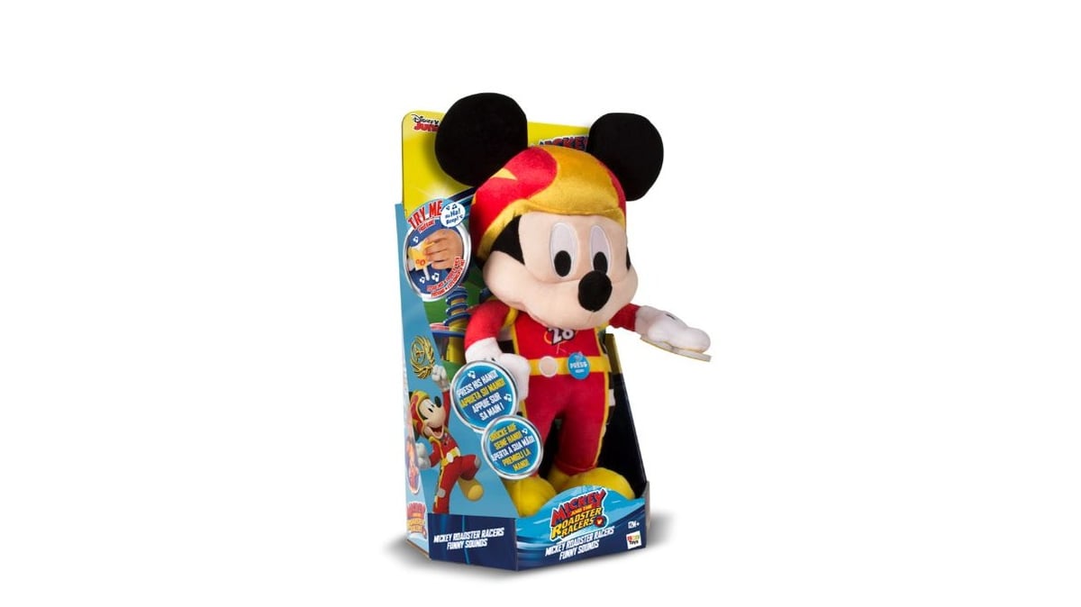 დისნეი MICKEY MOUSEის პლუშის ხმოვანი სათამაშო IMC TOYS 43895 - Photo 350