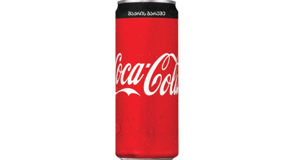 COCA COLA უშაქრო ქილა 033ლ - Photo 22