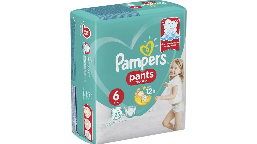 Pampers  პამპერსი ტრუსი 15კგ 25 ცალი 4328 - Photo 139