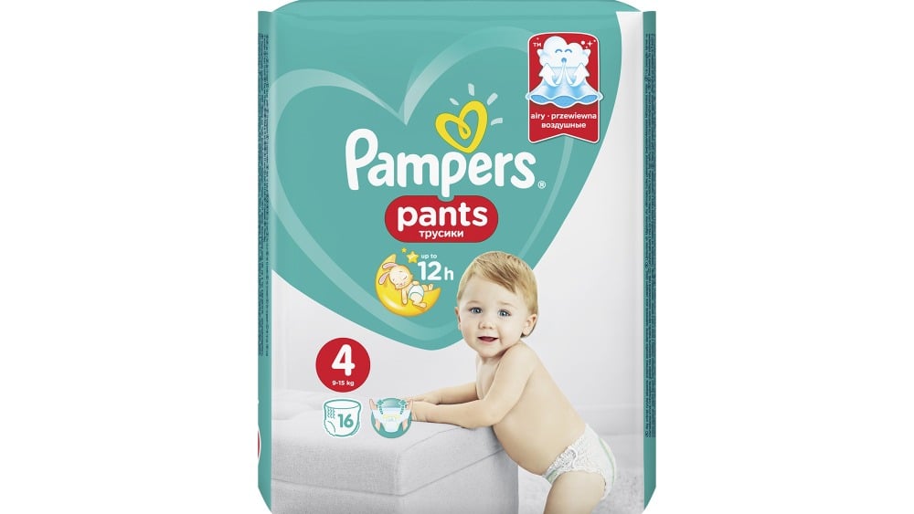 Pampers  პამპერსი ტრუსი 915კგ 16ცალი 6999 - Photo 140