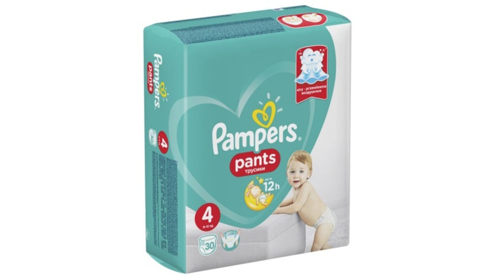 Pampers  პამპერსი ტრუსი 915კგ 30 ცალი 4267 - Photo 141