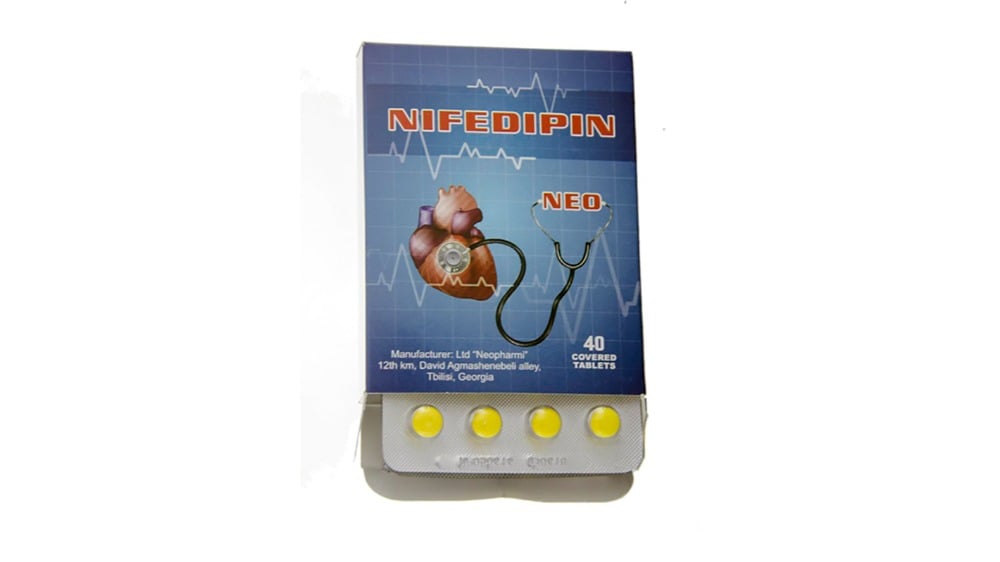 Nifedipin neo  ნიფედიპინნეო 40 ტაბლეტი - Photo 652