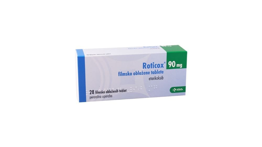 Roticox  როტიკოქსი 90მგ 28 ტაბლეტი - Photo 959