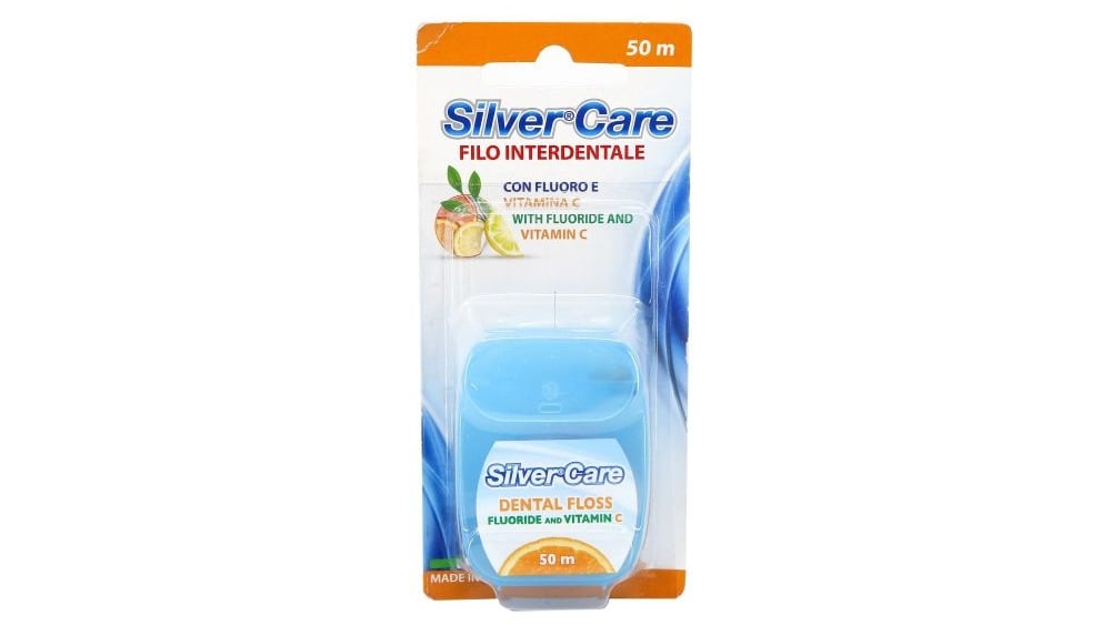 Silver care  სილვერქეა კბილის ძაფი  ვიტამინი C - Photo 1615