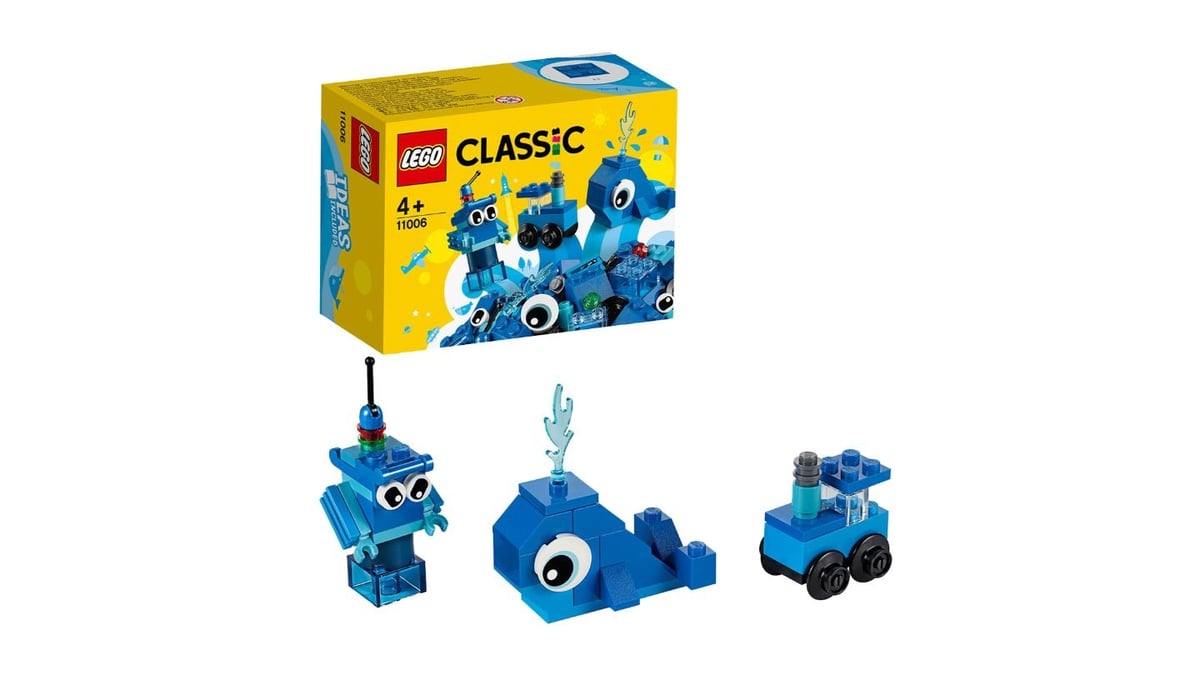 ლეგოს კუბიკები Creative Blue Bricks LEGO 187879 - Photo 489