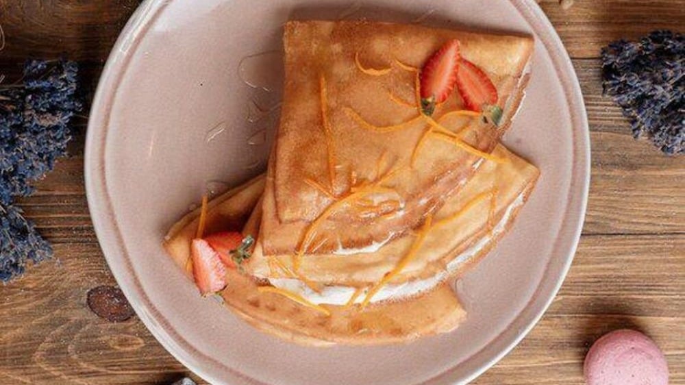 Crepes with cottage cheese and orange peel - Photo 25