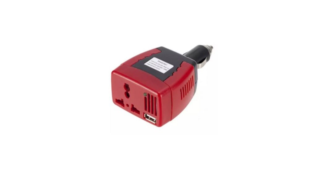 ადაპტერი  Power Inventer 12V DC TO 220V110VAC - Photo 0