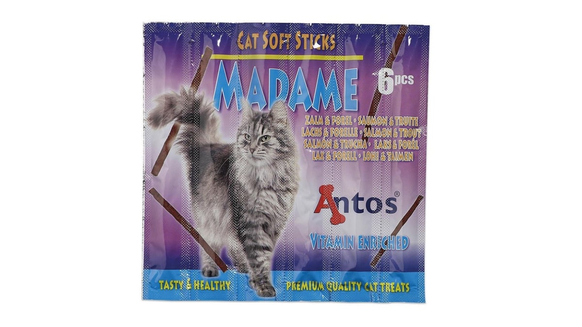 ანტოსი კატა დესერტი Cat Soft Sticks Madame ZalmForel 30 გრ - Photo 165
