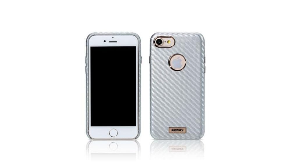 Remax Carbon series for iPhone 7  silver - Photo 194