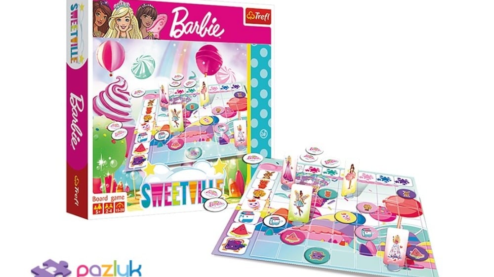 01674  GAME  Barbie Sweetville  Mattel - Photo 1476