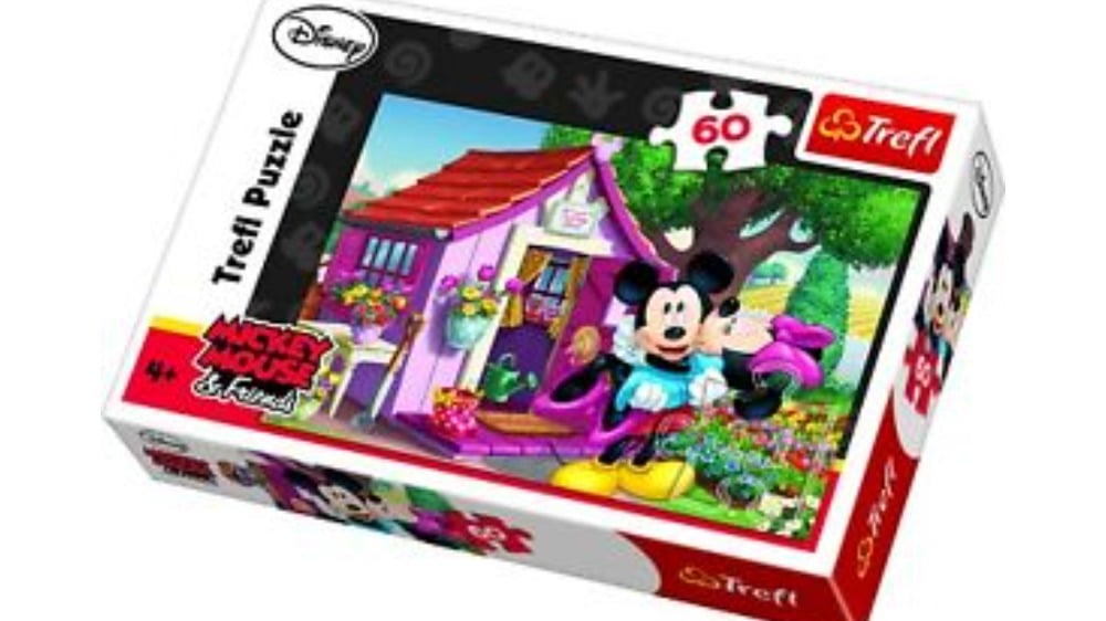 17285  Puzzles  60   Mickey and Minnie in the garden  Disney Standard Characters - Photo 324