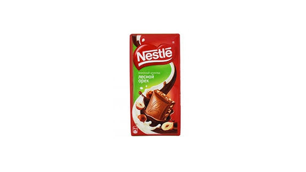 NESTLE შოკოლადის ფილა რძნ ნიგვზ100გ - Photo 1071