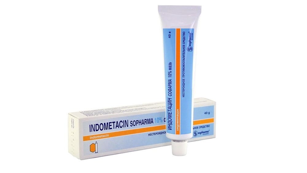 Indometacin  ინდომეტაცინი 10 40გ მალამო - Photo 254