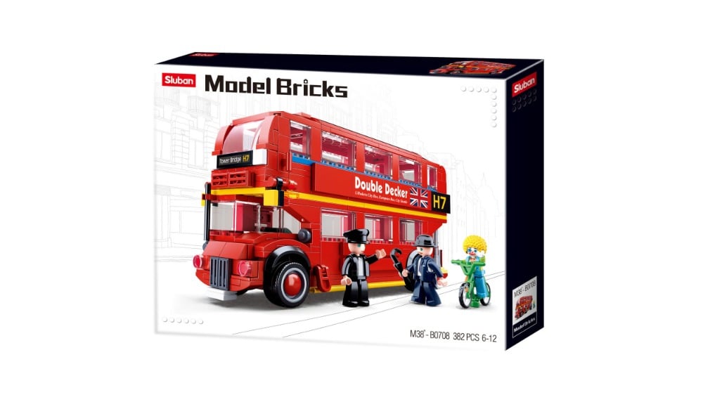 Model Bricks  ლონდონის 2სართულიანი ავტობუსი - Photo 78